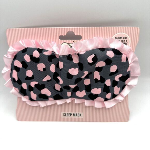 The Vintage Cosmetic Company Animal Print Sleep Mask - NEW - Picture 1 of 3